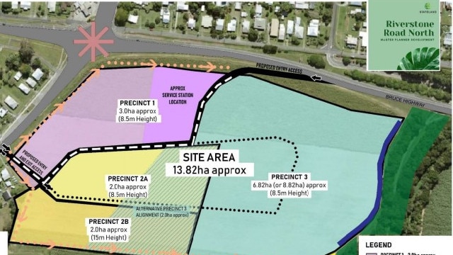 A rezoning application that will pave the way for a huge development at the corner of Riverstone Rd and the Bruce Highway has been approved by Cairns Regional Council.