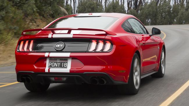 2018 makeover: The Mustang gets the expected front and rear bumper tweaks