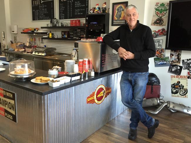 Kings of Speed Cafe owner Andrew Kingston. Pictures: Jenifer Jagielski