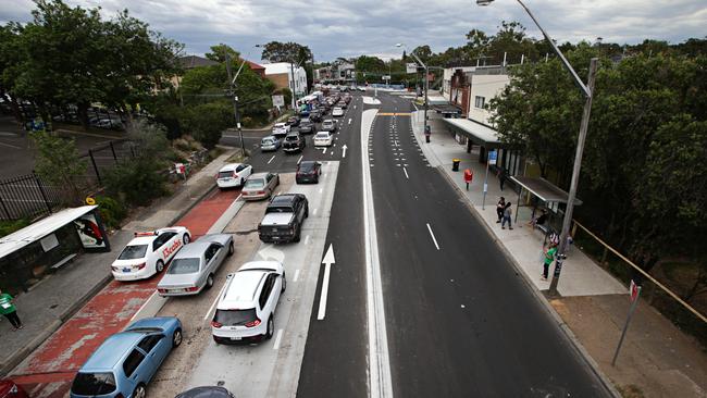 Parents and residents are worried about the negative effects that construction of the Beaches Link tunnel, and associated traffic changes, will have on Balgowlah Boys school and surrounding streets. Picture: Adam Yip