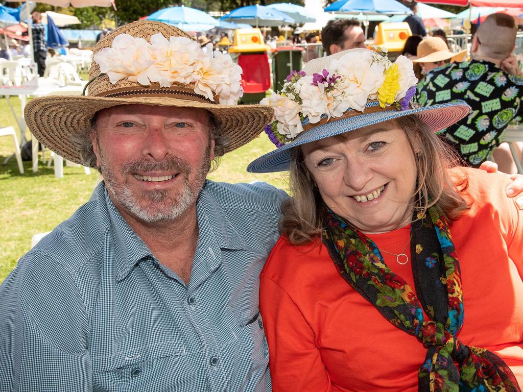 Rodney and Margaret Black. Festival of Food and Wine, Queens Park, Toowoomba Carnival of Flowers. Saturday September 10, 2022 Picture: Bev Lacey