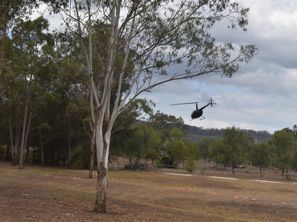 Helicopter rides were one of the many attractions that took place throughout the day