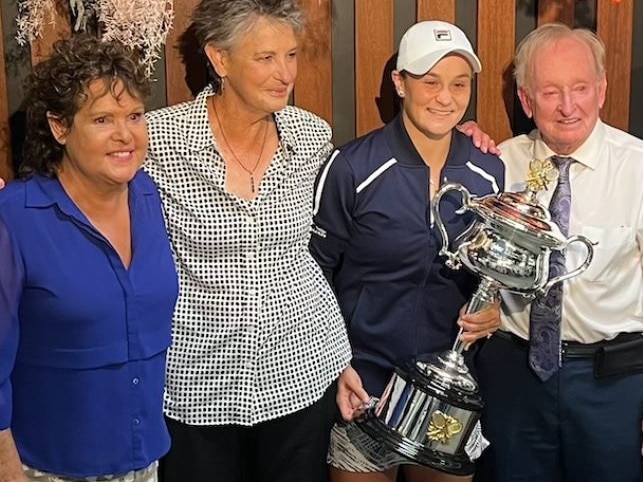 Incredible Barty locker room photo emerges