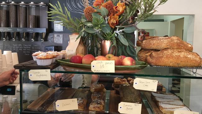 Tasty delights at Bills Beans cafe. Picture: Natalie Filatoff