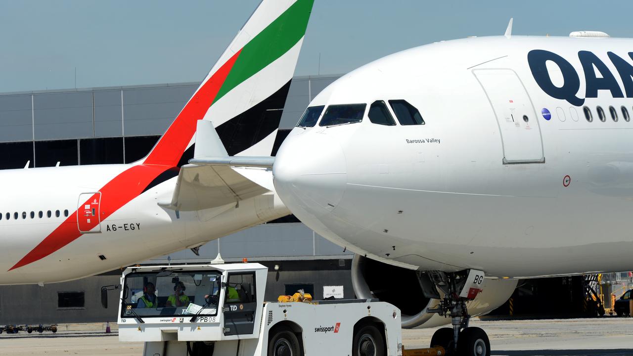 Emirates and Qantas have been in partnership since 2013. Picture: NCA NewsWire / Andrew Henshaw