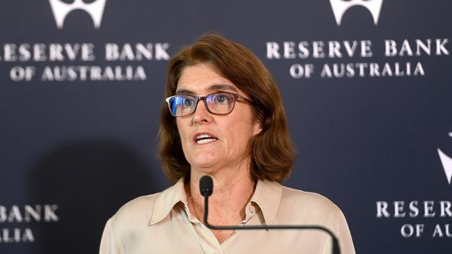 Reserve Bank of Australia governor Michele Bullock.