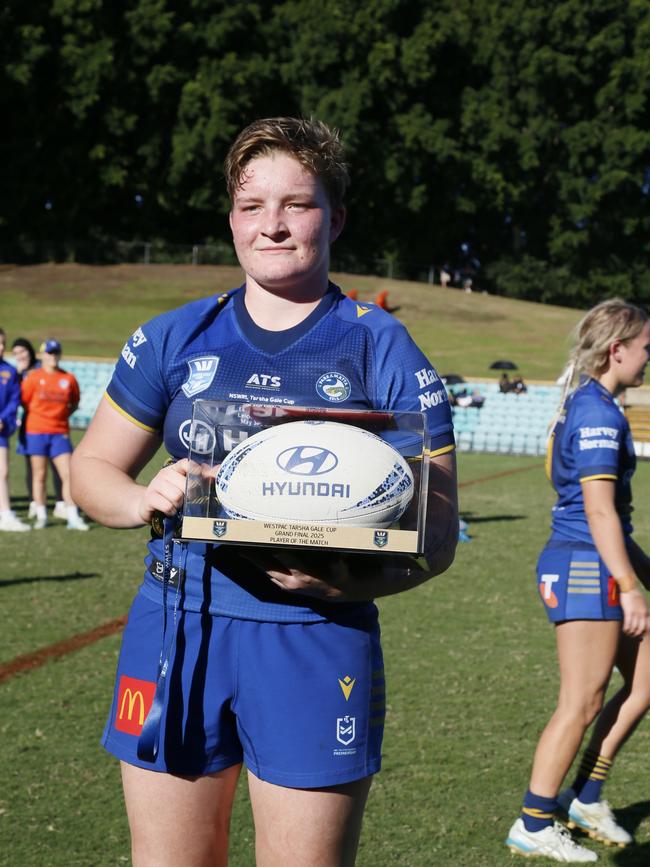 Tess McWilliams took out player of the match honours. Picture: Warren Gannon Photography