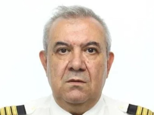 Turkish Airlines pilot Ilcehin Pehlivan has died mid flight. Picture: Turkish Airlines.