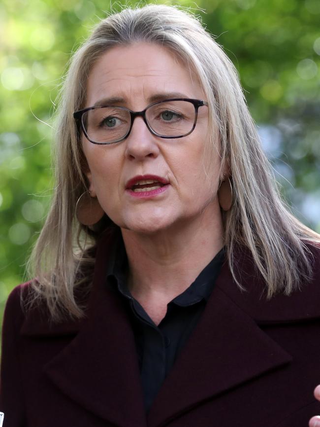 Victorian Premier Jacinta Allan stunned with No.90. Picture: NCA NewsWire / David Crosling