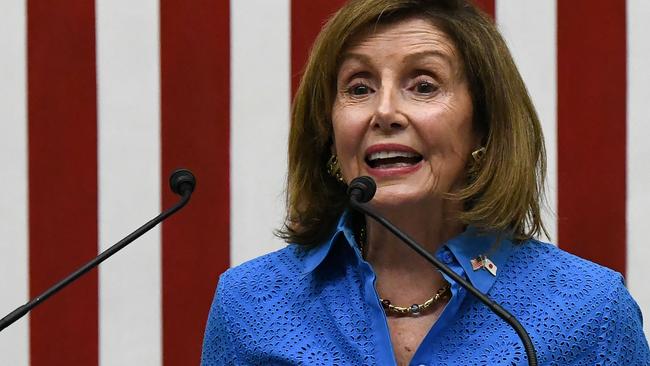 After her contentious trip to Taiwan US House Speaker Nancy Pelosi was in Tokyo on August 5. (Photo by Richard A. Brooks / AFP)