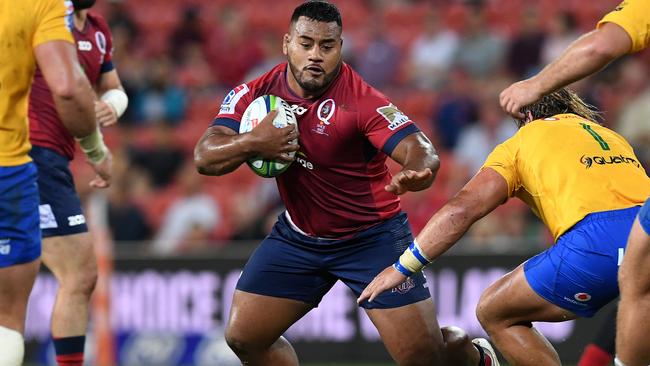 Taniela Tupou will return to the Reds’ starting side for their clash with the Chiefs. Picture: AAP.