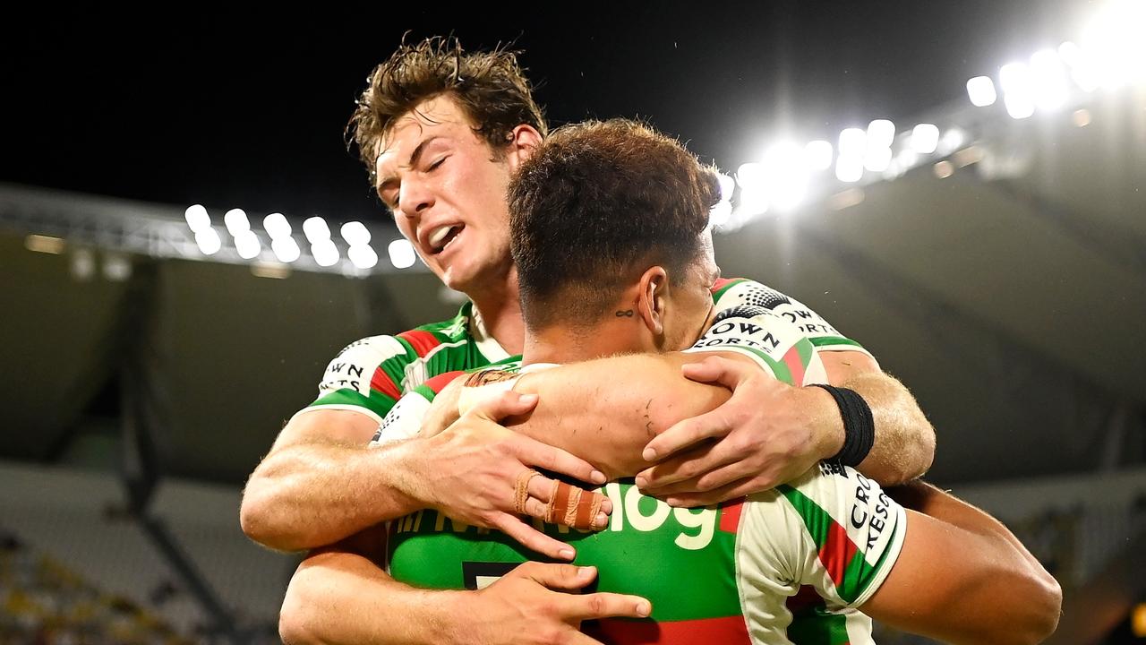 The Rabbitohs pulled off a massive win. Photo by Ian Hitchcock/Getty Images