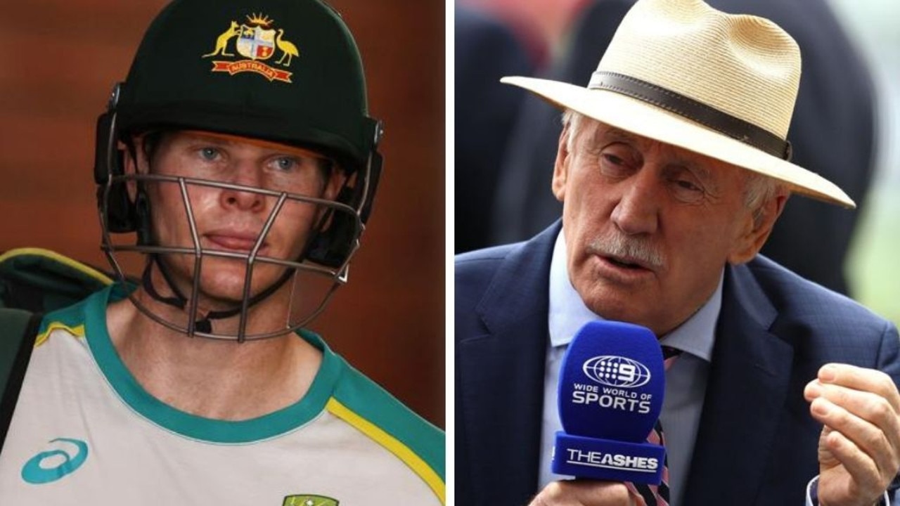 Steve Smith has given Ian Chappell a whack.