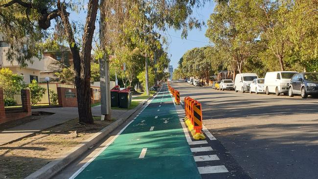 Bike lanes will be made permanent and connected across Harris Park. Picture: City of Parramatta Council