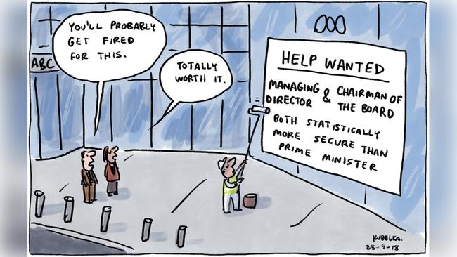 Jon Kudelka Letters Cartoon for 28-09-2018. Version: Letters Cartoon  (1280x720 - Aspect ratio preserved, Canvas added)COPYRIGHT: The Australian's artists each have different copyright agreements in place regarding re-use of their work in other publications.Please seek advice from the artists themselves or the Managing Editor of The Australian regarding re-use.