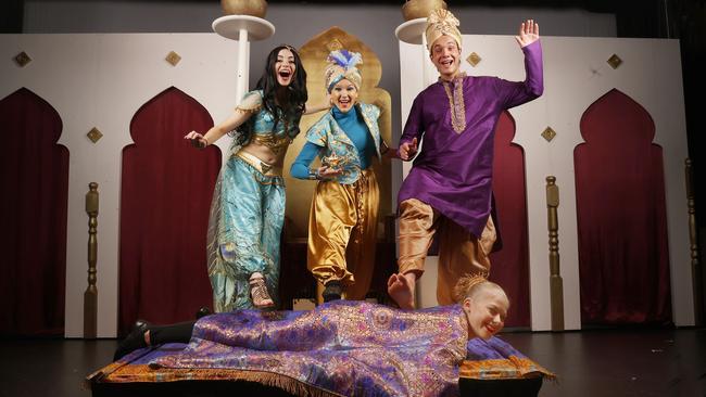 Aladdin the musical by students from The Friends' School in Hobart. Picture: Nikki Davis-Jones