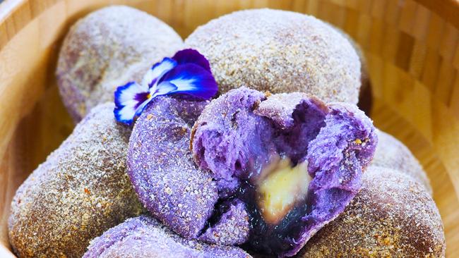 Filipino ube cheese pandesal will be at the Dandenong World Fare as part of the Melbourne Food and Wine Festival.