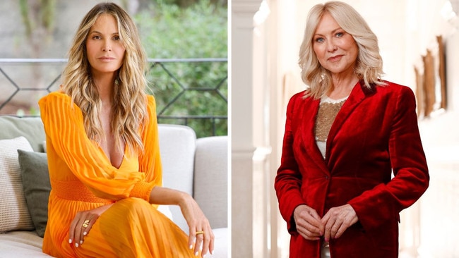 Elle Macpherson, left, and Kerri-Anne Kennerley. Picture: Getty Images/Sam Ruttyn