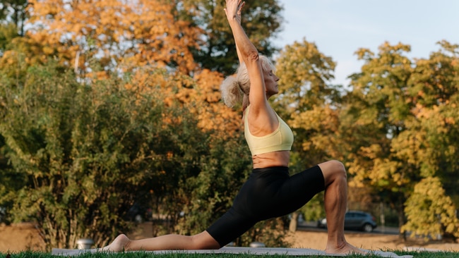 Stretching little and often, for five to 10 minutes a day, is best practice. Image: Pexels