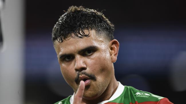 While Leniu was suspended for a third of the season, Latrell Mitchell was forgiven before he was even scrutinised. Picture: NRL Photos