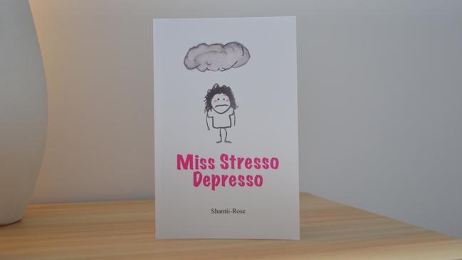 Shantii Rose battled addiction in her late teens and early 20s, an experience she recounted in her book, Miss Stresso Depresso. Picture: Shantii Rose