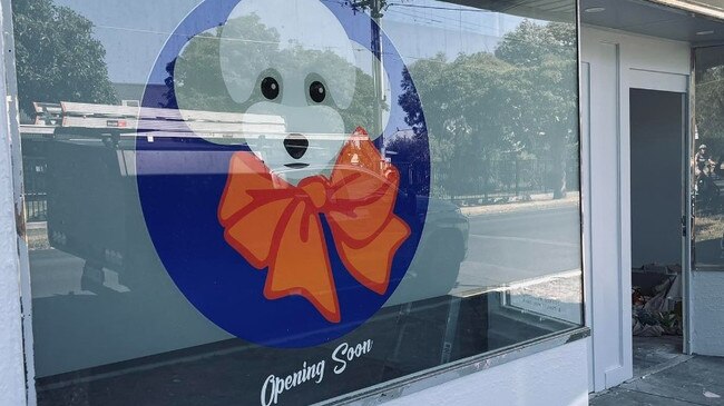 Rundown ex-milk bar has been given a new lease on life with the launch of Stylin' Dogs and Indigo Pear pet shop on Roslyn Rd in Belmont. Photo: Instagram/ stylindogs