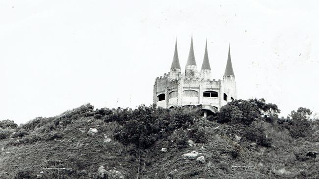 The castle after the park’s closure.