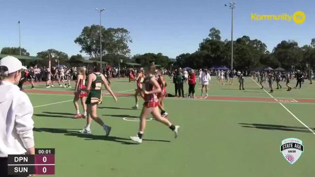 Replay: Netball Queensland State Age Titles -Downey Park Green v Sunshine Coast Gold (U14)