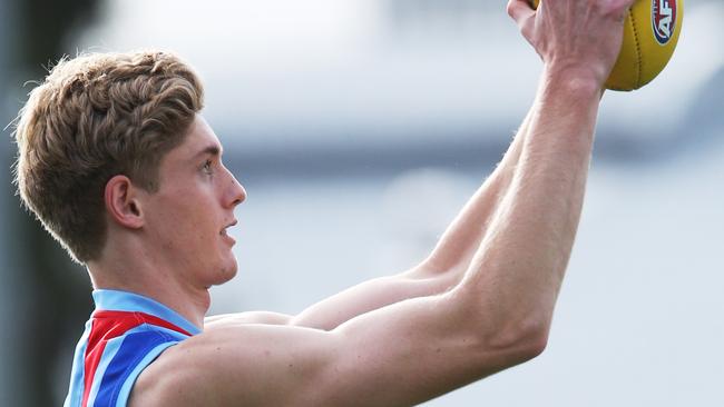 Western Bulldogs big man Tim English at training. Picture: Mark Wilson