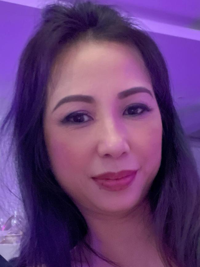 This Kim Tran, 45, was kidnapped from her Bankstown home before her body was found burnt in the back of a car in Beverly Hills. Photo: Facebook