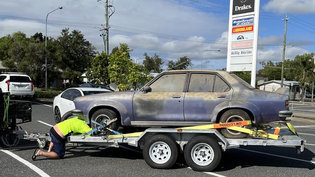 The family are looking to raise about $20,000 to get the car back on the road.