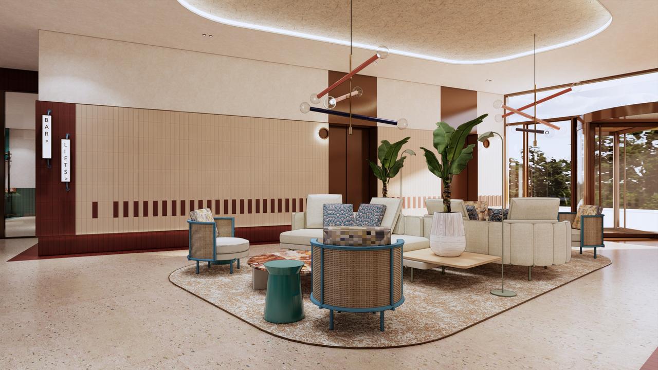 Interior images of Townsville's proposed Hilton Garden Inn project. Picture: Focus Pacific.