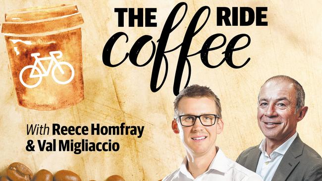 Coffee Ride column Reece Homfray and Val Migliaccio