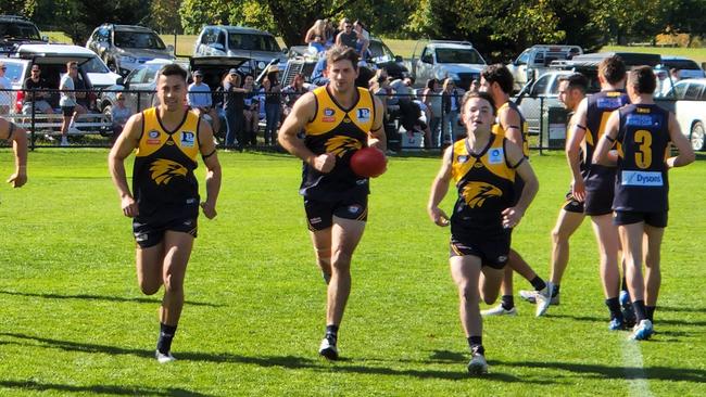 Jarrad Waite in action for Whittlesea.