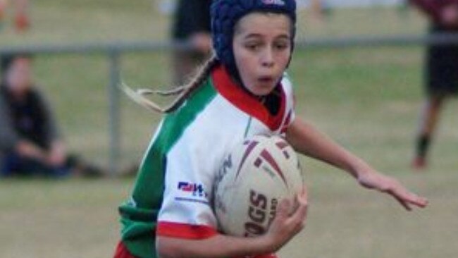 Wynnum Manly junior Emily Whittaker.