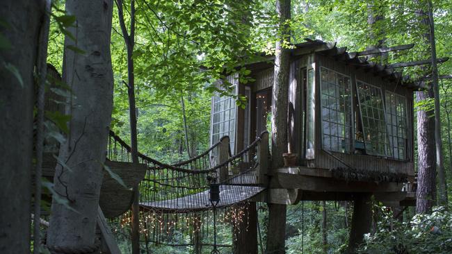 This treehouse in Atlanta, Georgia, is Airbnb's most “wished for” listing. Picture: Airbnb