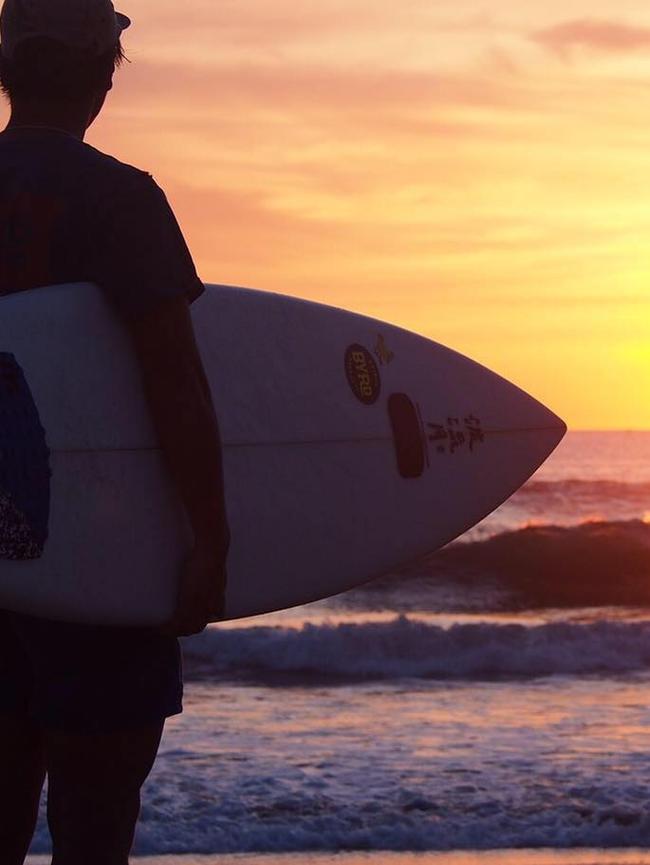 Tomoe loved surfing. Photo: Facebook