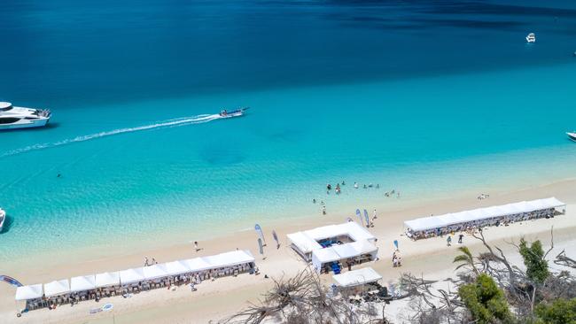 Tickets are now on sale for the White on Whitehaven Long Lunch. Photo: Tourism Whitsundays