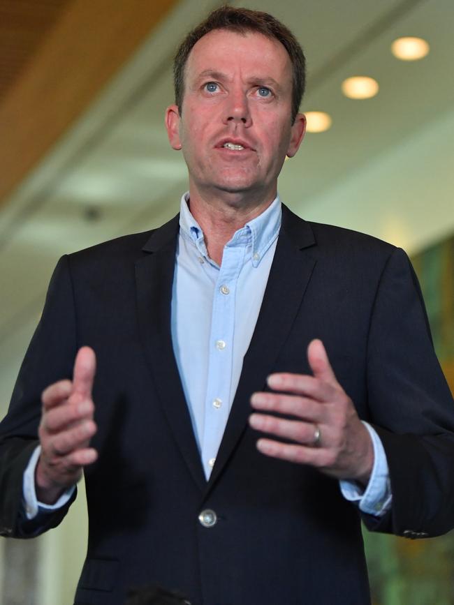 Education Minister Dan Tehan. Picture: AAP