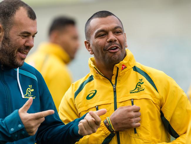 Kurtley Beale won’t be kicking any long-range goals this time.