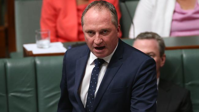 Under pressure: Nationals leader Barnaby Joyce. Picture: Kym Smith