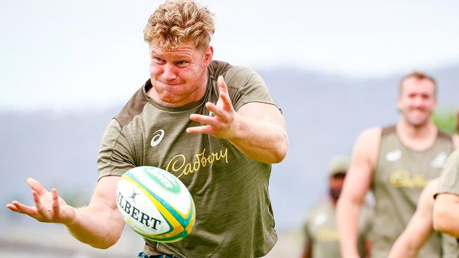 Wallabies forward Matt Philip returns from a stint in France to bolster the Rebels’ ranks. Picture: AFP