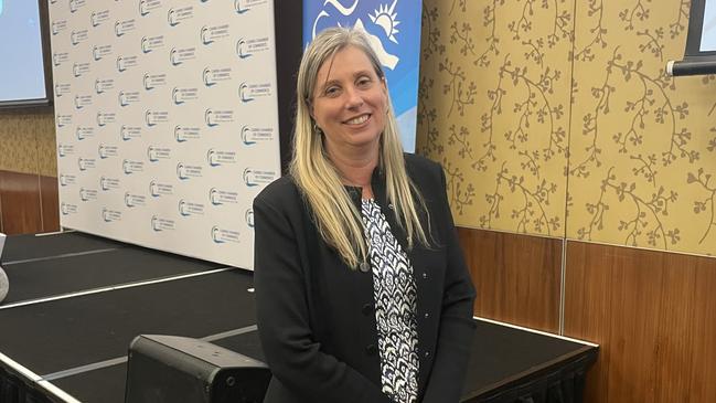 Cairns and Hinterland Hospital and Health Service allied health executive director Tania Cavanagh revealed housing problem was an issue at the Cairns Chamber Luncheon on Tuesday. Picture: Andreas Nicola