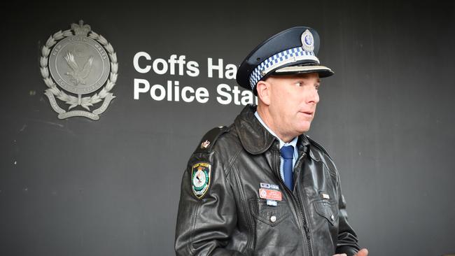 Coffs/Clarence Police District Crime Manager, Detective Chief Inspector Guy Flaherty. Photo: Jasmine Minhas