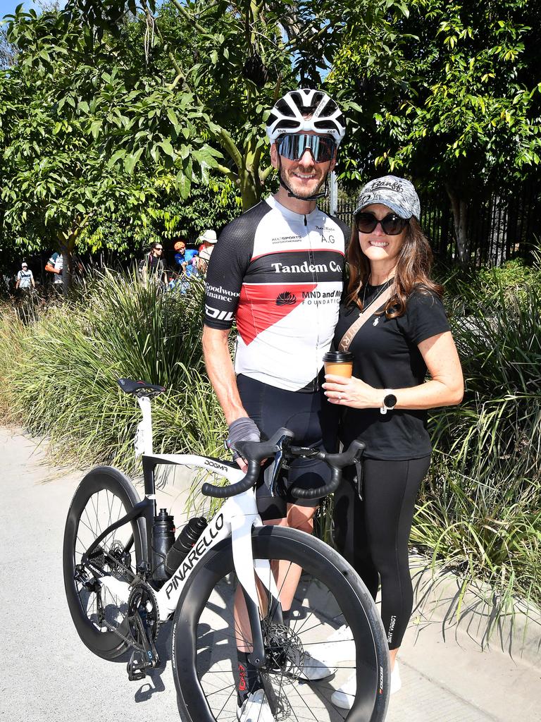 Tour de Brisbane. Sunday April 14, 2024. Picture, John Gass