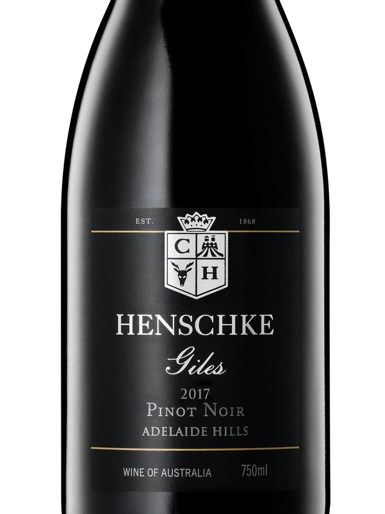 Henschke Giles pinot noir: tiny saving. 