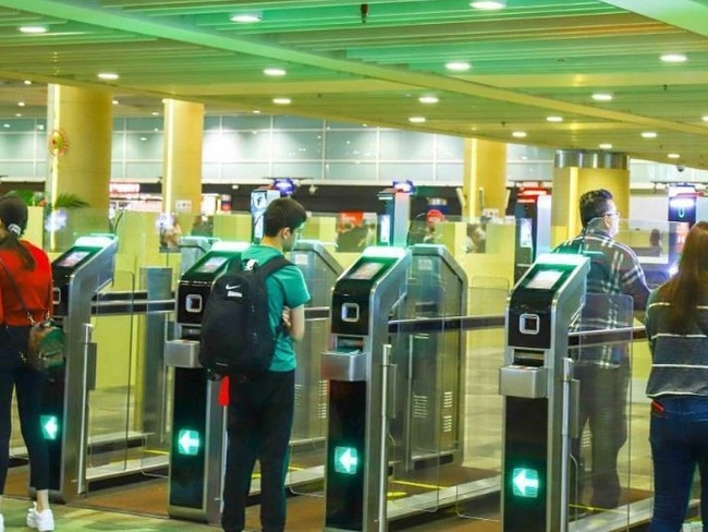 Automated gates at Bali International Airport are now operational. Picture: Supplied