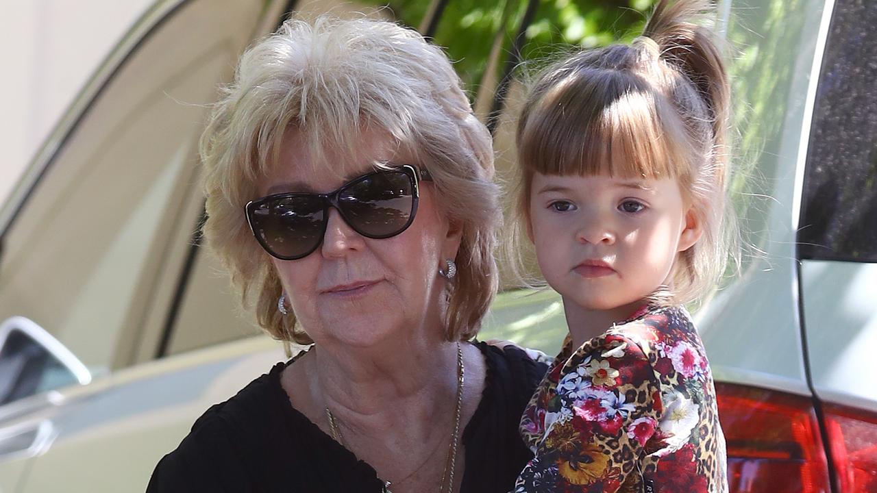 Patti Newton with her grand daughter grand daughter Perla. Picture: Matrix Media Group