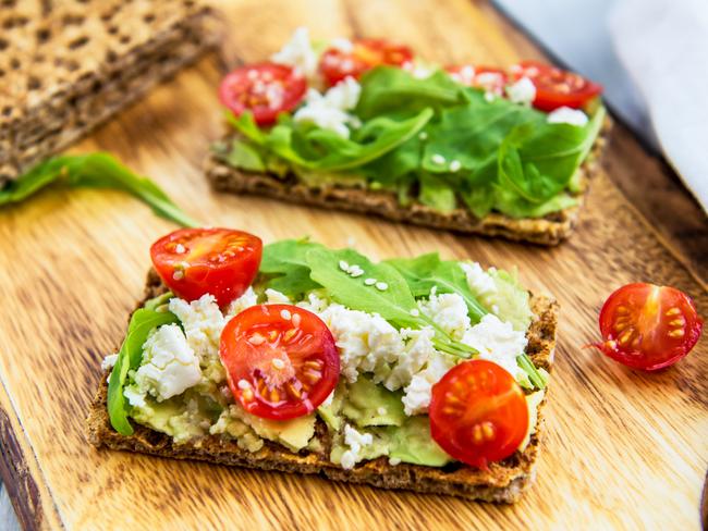 Crispbreads with nutritious ingredients make for an easy snack for when you want something more robust.