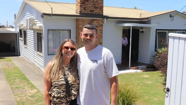 Daniel Willis and Hannah Hogarth scored this entry-level Newcomb property at auction.